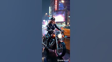 Cyberpunk Night Bike Ride | Neon City Adventure