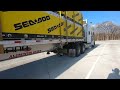 #465 A New Tarp and No Music this Time The Life of an Owner Operator Flatbed Truck Driver Vlog