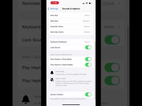 iOS 16 - Keyboard Haptic feedback