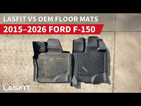 2021 Ford F-150 Floor Mats | LASFIT vs OEM, Installation & Cleaning Test