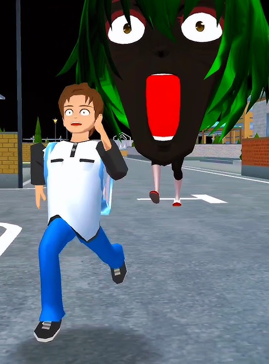 hantu head #sakuraschoolsimulator #hantu #shorts #scary