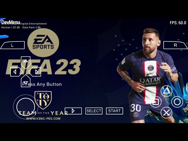 Fifa 22 PPSSPP ISO - PSP Save Data Textura (PS5 Camera)