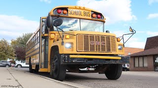 A Cruise Down Woodward Ave in A 2002 BlueBird GMC CV200 School Bus (Detroit, MI)