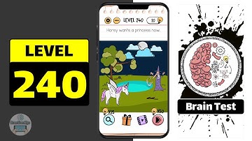 Brain Test Level 240 Walkthrough