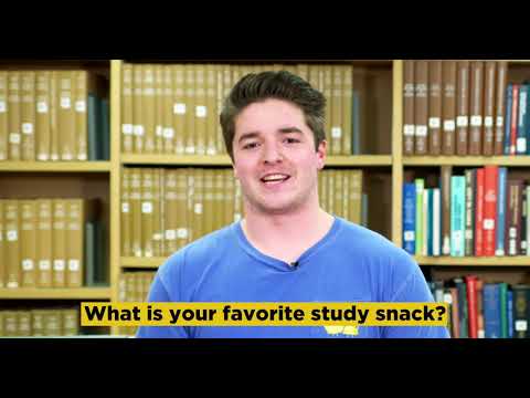 What is your favorite study snack