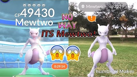 Ar Mode Mewtwo ex raid|| Pokémon go