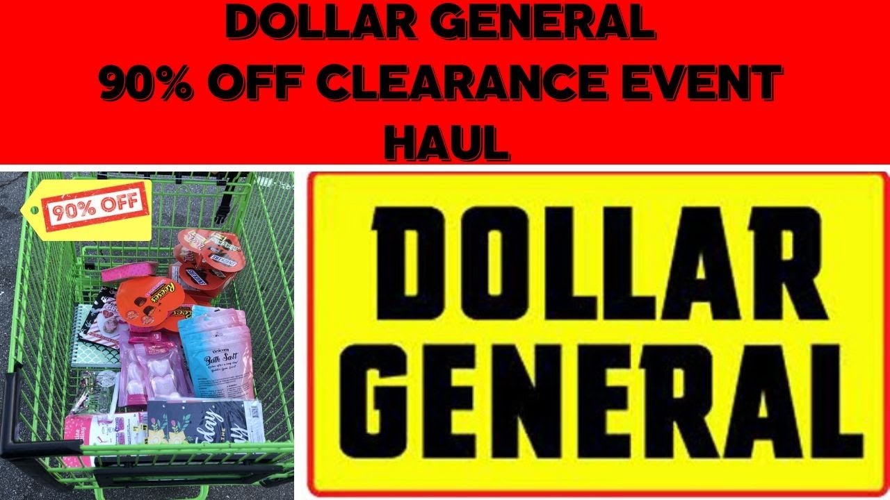 DOLLAR GENERAL 90 OFF CLEARANCE HAUL 2/25/20DOLLAR GENERAL CLEARANCE