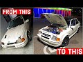 Rebuilding a ford escort rs turbo in 10 minutes 