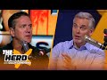 Drew Bledsoe breaks down Matthew Stafford and Joe Burrow's skills, makes SBLVI pick I NFL I THE HERD