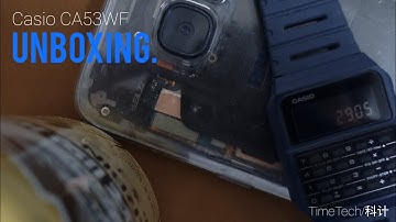 Casio Calculator Watch: Unboxing