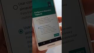 Así puedes usar tarjeta SD como almacenamiento interno en Android #microsd #smartphone #tutorial