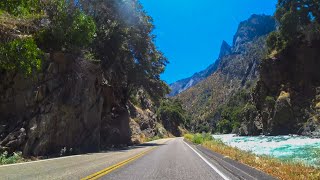 Kings Canyon National Park scenic drive 4k
