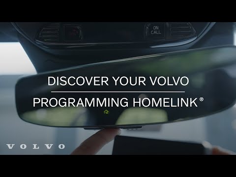 Volvo Car Vehicles TV Commercial Programing HomeLink Garage Door Opener Volvo Cars