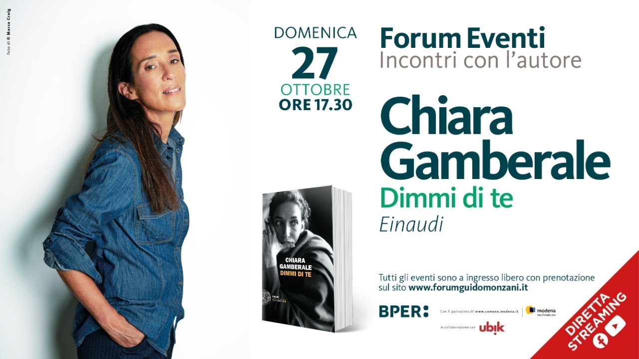 Chiara Gamberale - Dimmi di te - YouTube