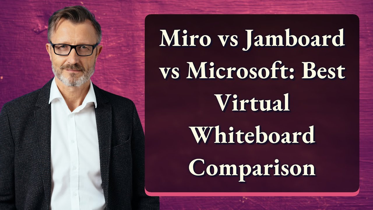 Miro vs Jamboard vs Microsoft: Best Virtual Whiteboard Comparison