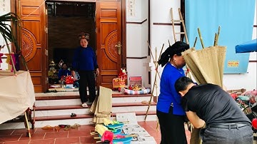 Hát then rất hay, lễ chuộc hồn, giải hạn. Then Hồng, Vền, Hải, Mới, Thắm, thầy tào Hai, Thuận. P5