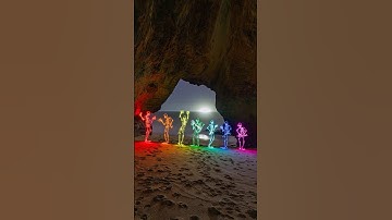 This photo took me 5 minutes and 41 seconds to light paint 💀🌊 #shorts