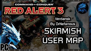 Command & Conquer Red Alert 3 - Skirmish User Map (Verdansk by DrNefarious)