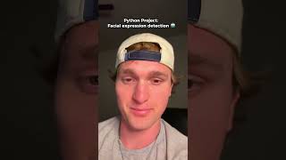 Python Project: facial expression detection