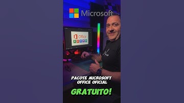 Pacote Office DE GRAÇA e SEM PIRATARIA!!! | #shorts #word #excel #powerpoint #outlook #office365