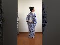 えもんの着物 Bタイプ 簡単着付け方法 kimono how to wear