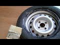 Как забортировать колесо? / How to put a tire on a wheel