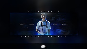 VisualArts Twitter Header Speedart by RubyGraphics (@VisualJDaniels) 🔥