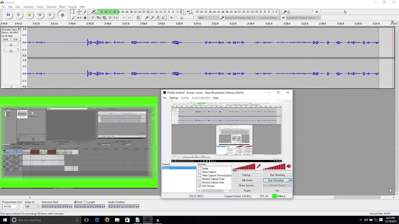 Sound Test: Audacity or OBS Audio? - YouTube