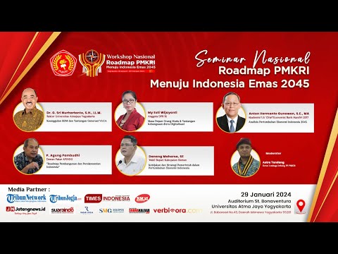LIVE Seminar Nasional Roadmap Perhimpunan Mahasiswa Katolik RI Menuju Indonesia Emas 2045