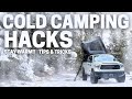 Cold weather camping how to  tips  gear