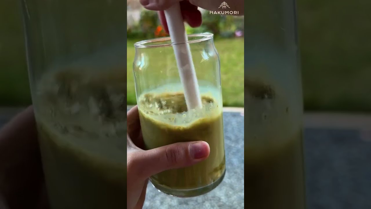 Obsessed With This Matcha Bubble Tea And It Only Took 1 Minute To Make 