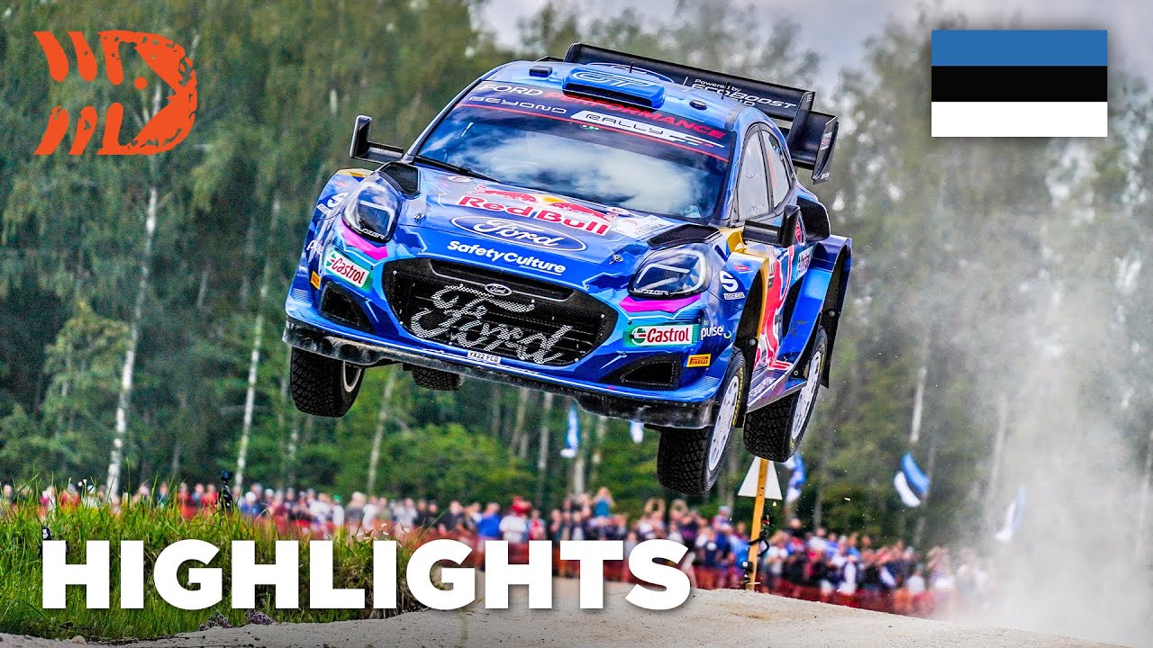 ⁣Tänak Max Attack - WRC Rally Estonia 2023 Friday Morning Highlights