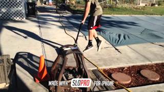 SloMo double whip (flat)