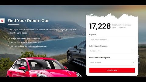 CarSpot – Car Dealership  and Classified WordPress Theme