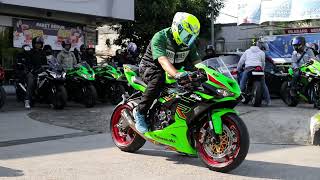 tebak2 berhadiah, berapa motor zx25r di video? @zos semarang