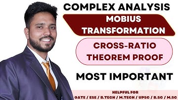 Complex analysis | mobius transformation explain| cross ratio theorem proof | cross ratio theorem