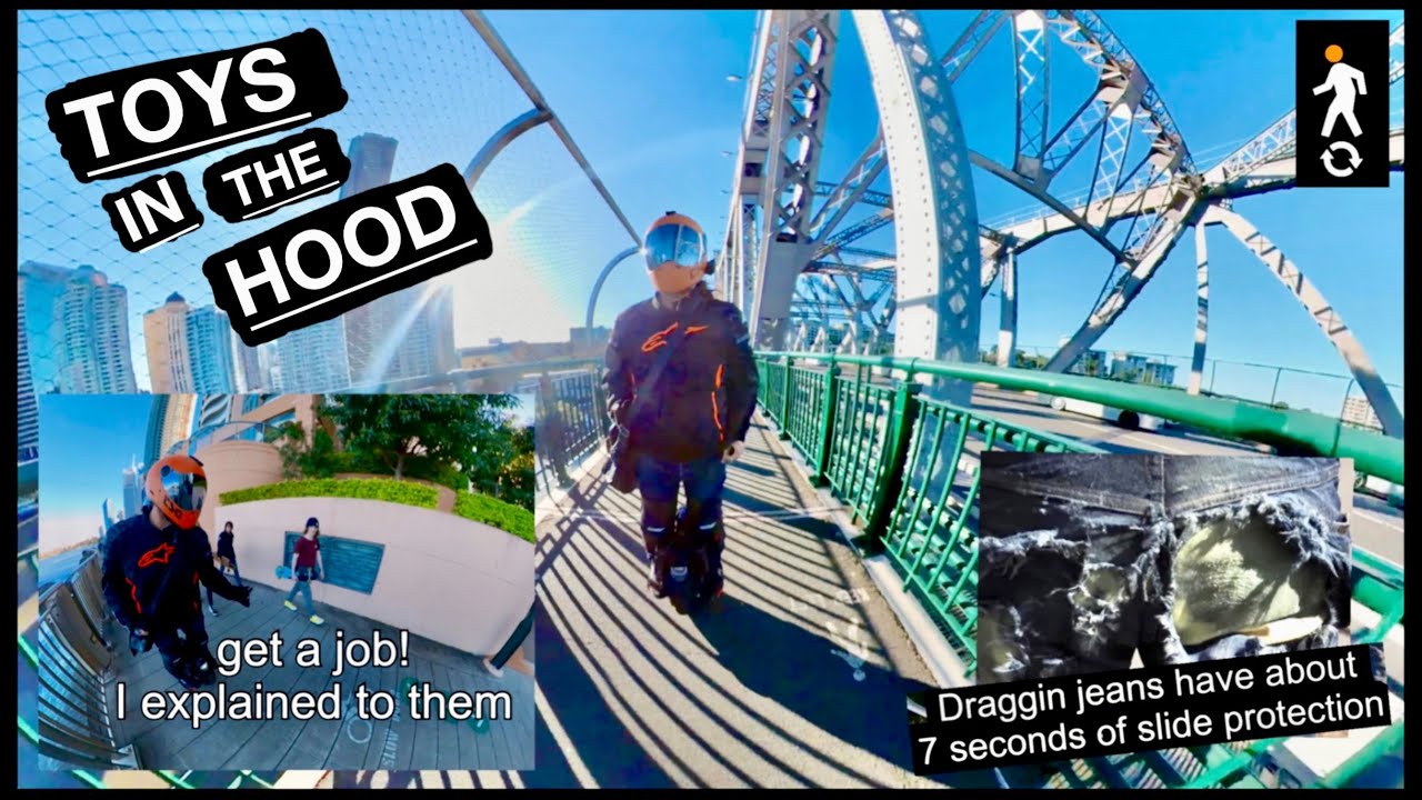 Dodging THE PEOPLE City rolling is good on electric unicycle