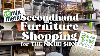 SECONDHAND FURNITURE SHOPPING for my VINTAGE SHOP | We're opening a store in NYC | Store Renovation
