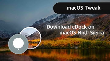 Customize your Dock with cDock