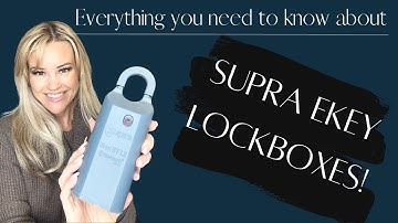 Everything you need to know about Supra eKEY lockboxes!