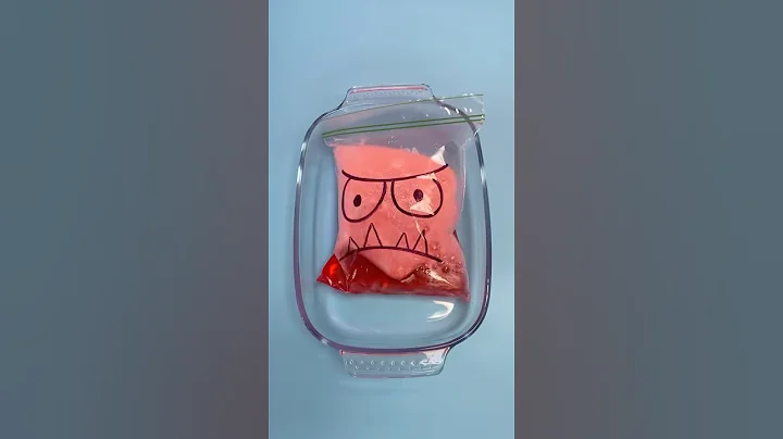 Exploding Monster Bag Science Experiment for Kids #shorts #science #britishscienceweek