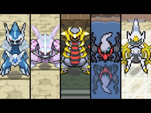 Pokemon Diamond and Pearl All Legendary Pokemon Locations 