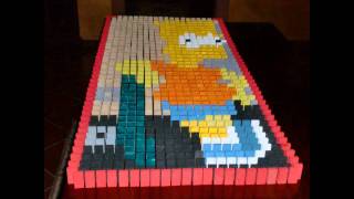 Domino The Simpsons - Bart