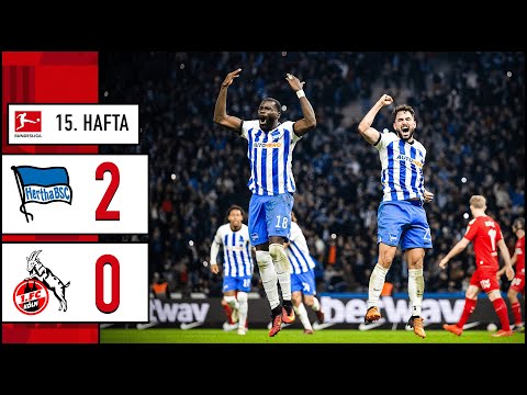 Hertha Berlin 2-0 Köln MAÇ ÖZETİ | Bundesliga - 2022/23