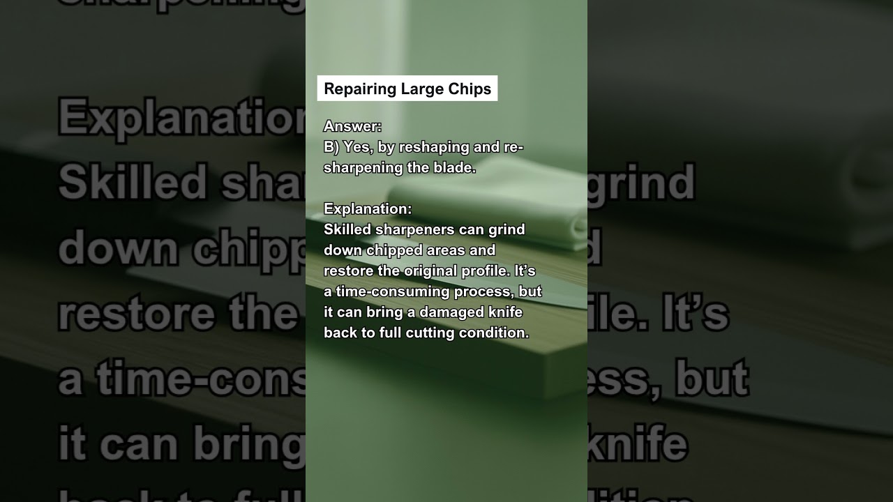 Repairing Large Chips