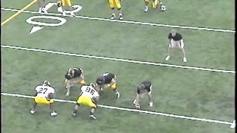 U. of Iowa Offensive Line Blocking Destruction Drill