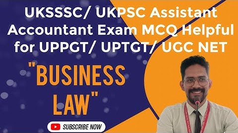 Part-14 | Legal Aspects pf the Business MCQ| Company Law| Uksssc Assistant Accountant | Ukpsc AA|PYQ