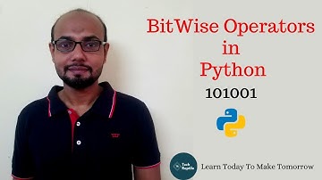 #16 Python Tutorial for Beginners | Python BitWise Operators | #bitwiseoperators