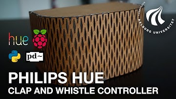 Philips Hue clap and whistle controller on Raspberry Pi with Pure Data and Python - AAU CPH