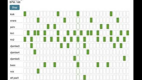 JS Drum Machine POC v1